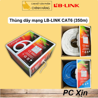  Thùng   Cuộn dây mạng Cat6 Lblink - 8 lõi  305m  Chính Hãng 