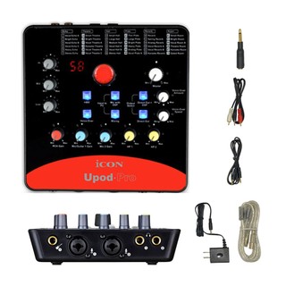 Bộ Combo Mic Thu Âm Hát Livestream Sound Card Icon Upod, Micro Kolance KL250 Chuyên Livestream, Thu Giọng Đọc
