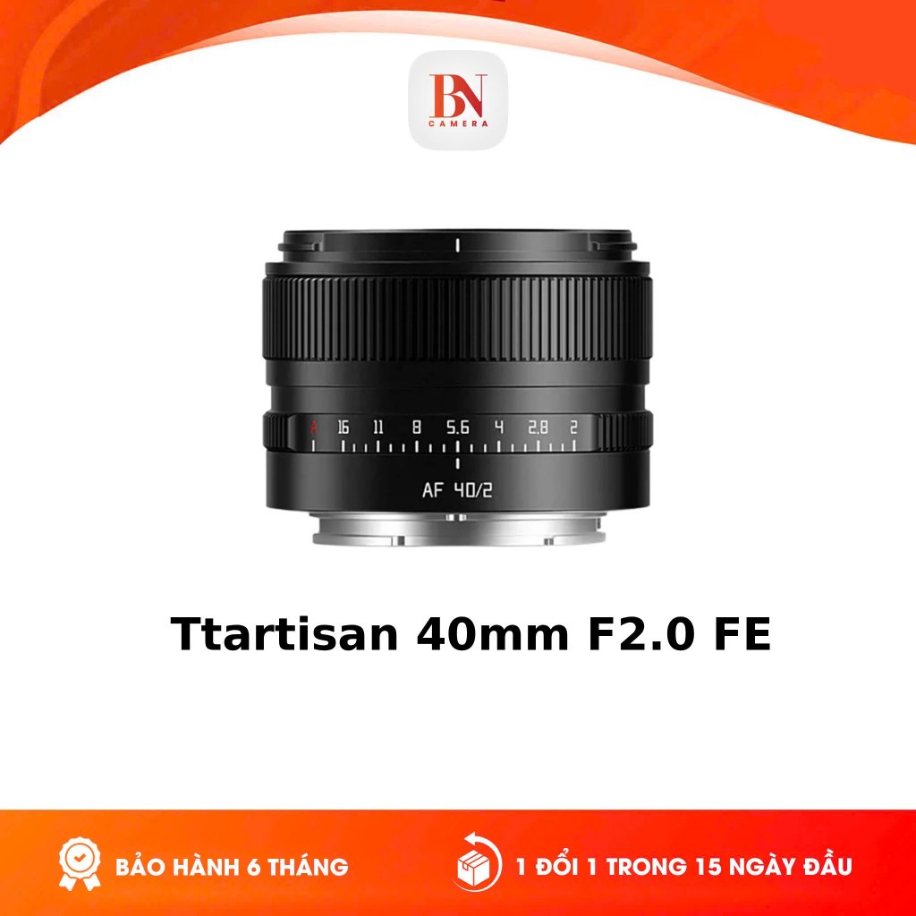 [Bảo hành 12 tháng] Ttartisan AF 40mm F2 Fullframe Sony | Nikon