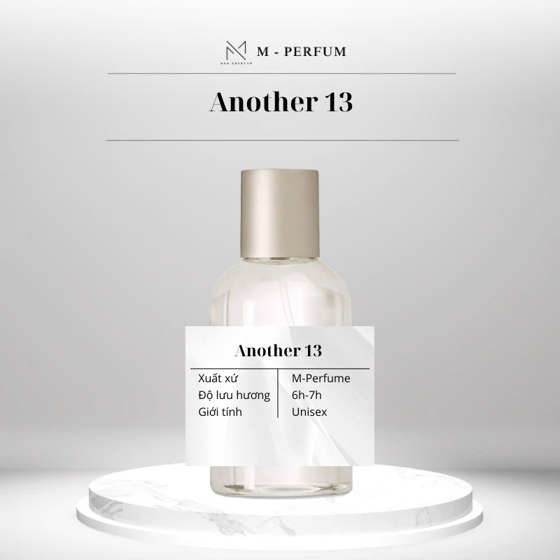 Nước hoa Unisex N.EMBYVN Another 13 EDP mùi hương Sang trọng, Tinh tế dung tích 10ml