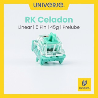  10 Switch RK Sky Cyan Switch Linear 5 Pin 50g Royal Kludge Công Tắt Bàn Phím Cơ Switch Sky Cyan RK Bàn Phím Universe 