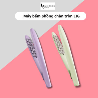 Máy bấm phồng tóc LIG phiên bản mới - chân dập tròn bảo vệ tóc