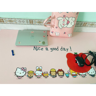 Decal dán bàn học sinh - CAT HAVE A NICE DAY