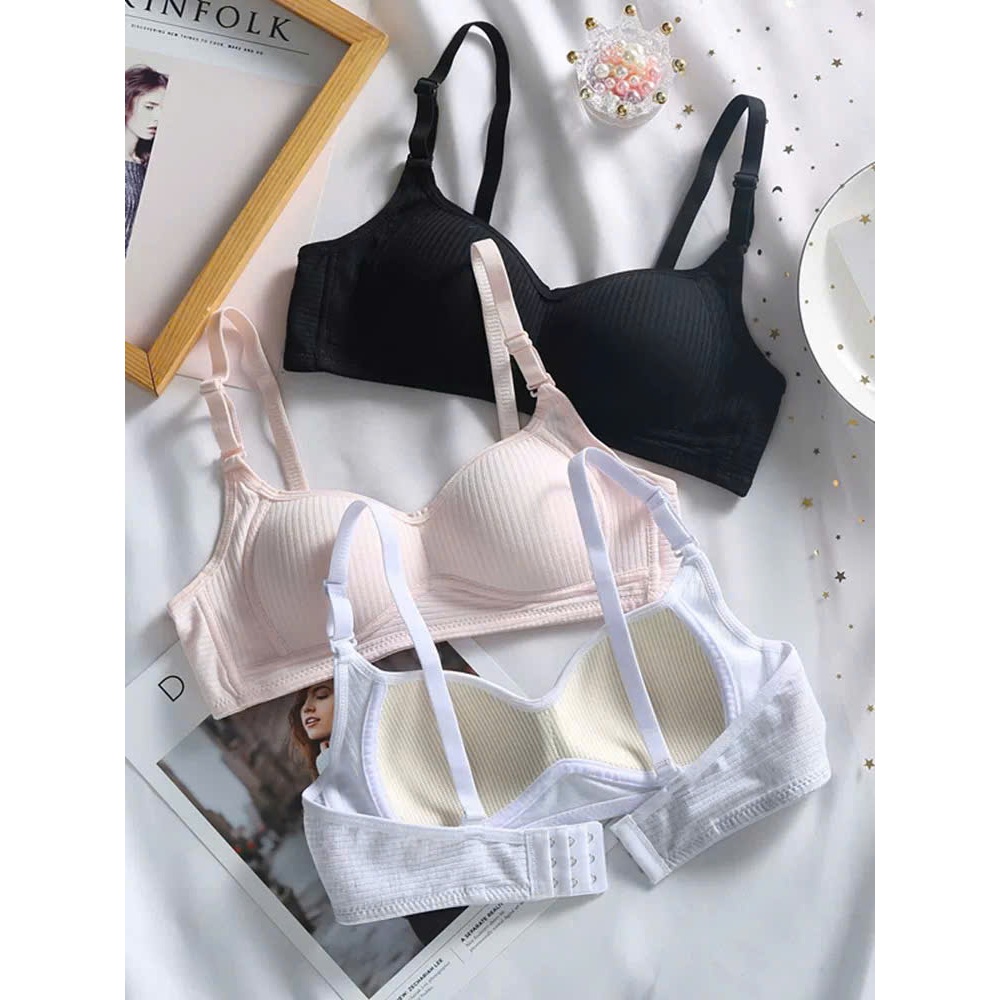 Áo Lót - Áo Ngực Nữ Sinh Không Gọng Đệm Mỏng Cotton Mềm Mại Form Ôm Ngực A005 Tổng Kho NOIY 888 | BigBuy360 - bigbuy360.vn