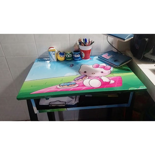 Decal dán bàn học sinh - CAT HAVE A NICE DAY