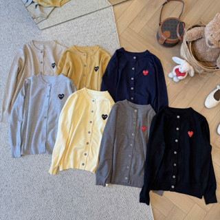 EMPINKSTUDIO/ ÁO LEN CDG TIM MỎNG QC