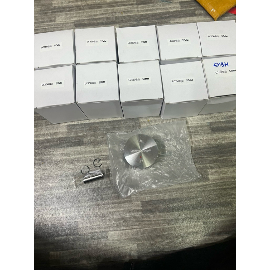 Piston bạc 57mm ắc 13 Cao = Nén Smitoyo