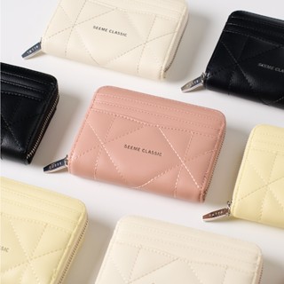  Ví khoá tròn da chần Bora Wallet 