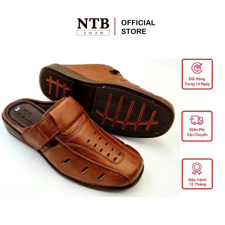 [KM - Mua 01 tặng 01 Tất Vớ Sịn NTB] GIÀY LƯỜI GIÀY SỤC NAM DA BÒ THẬT 100% G.SABO