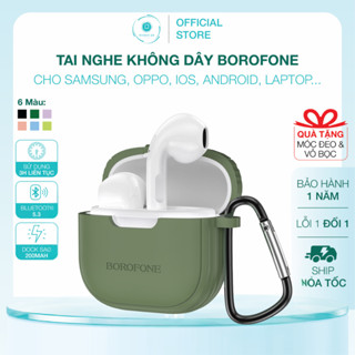Tai Nghe Bluetooth Không Dây Borofone BW29 | TWS Bluetooth 5.3 Cho Samsung, Oppo, iOS, Android, Laptop | Bảo Hành 1 Năm