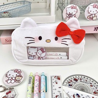  Hộp Bút Bóp Viết Hello Kitty Có Ngăn Trong Đựng Ảnh Siêu Xinh 
