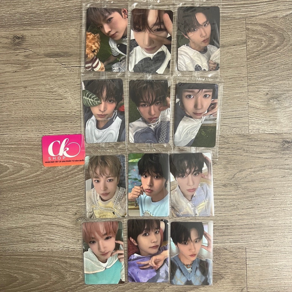 Ảnh bo góc photocard NCT WISH - COLOR có sẵn