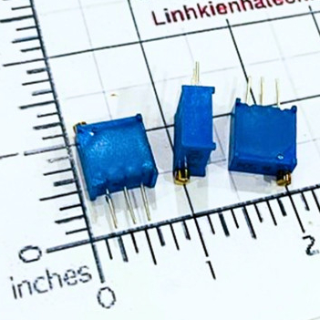 Linh Kiện Chuyên Dụng Biến trở vi chỉnh VR 3296W-501 500R biến trở tinh chỉnh mới chính hãng túi 5 c