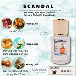Nước hoa nữ Scandal EDP .Hương thơm ngọt ngào, quyên rũ, sexy