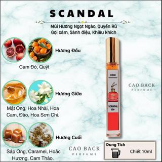 Nước hoa nữ Scandal EDP .Hương thơm ngọt ngào, quyên rũ, sexy
