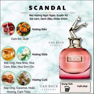 Nước hoa nữ Scandal EDP .Hương thơm ngọt ngào, quyên rũ, sexy