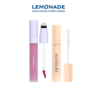 Combo Son kem mịn lì thuần chay Lemonade Perfect Couple Lip 3.5g & Son lót làm đầy rãnh môi Lemonade Lip Filler 4.5g