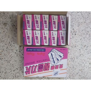 LƯỠI LAM TÍM ( 1 hộp 200 lưỡi)