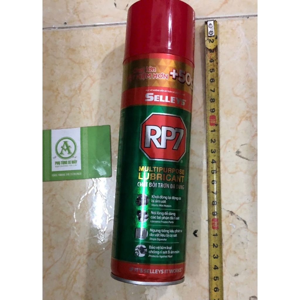 Bình Xịt Chống Rỉ Sét RP7 ( chai lớn ) Chính Hãng 300gam