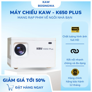 Máy chiếu mini 4K-K650 Plus Chính hãng BOSINGWA VIỆT NAM - Bảo hành toán quốc 12 tháng