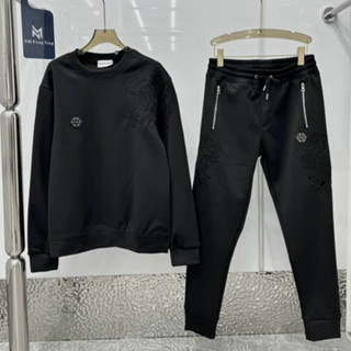 Bộ Quần Áo Hoodie Nam Philip Hổ Không Mũ Siêu Đẹp - Bộ Nỉ Nam Hoodie Philipp Chất Nỉ Dày Dặn Cao Cấp