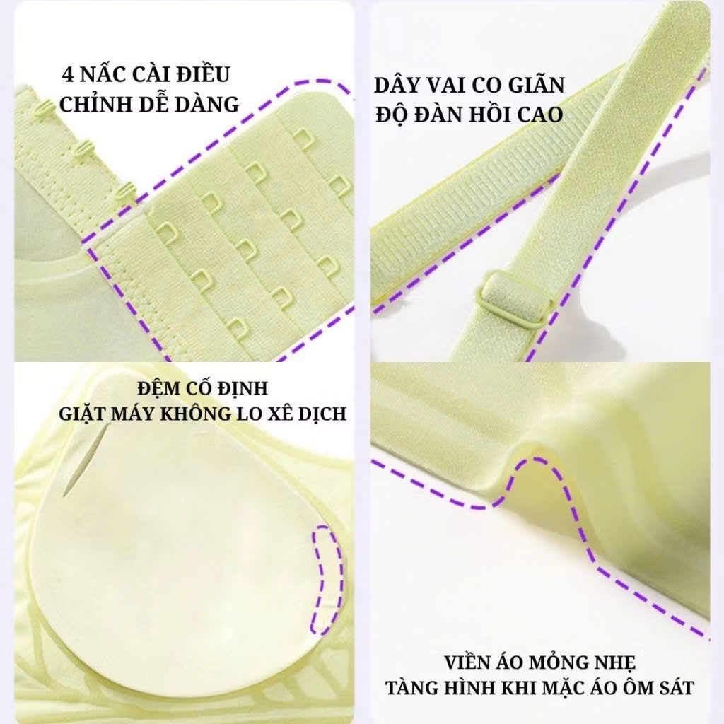 Áo Bra Nữ Siêu mỏng nâng ngực, ôm sát tạo cảm giác mát thoáng khí,dễ phối đồ từ đi làm. Hàng Đẹp | BigBuy360 - bigbuy360.vn