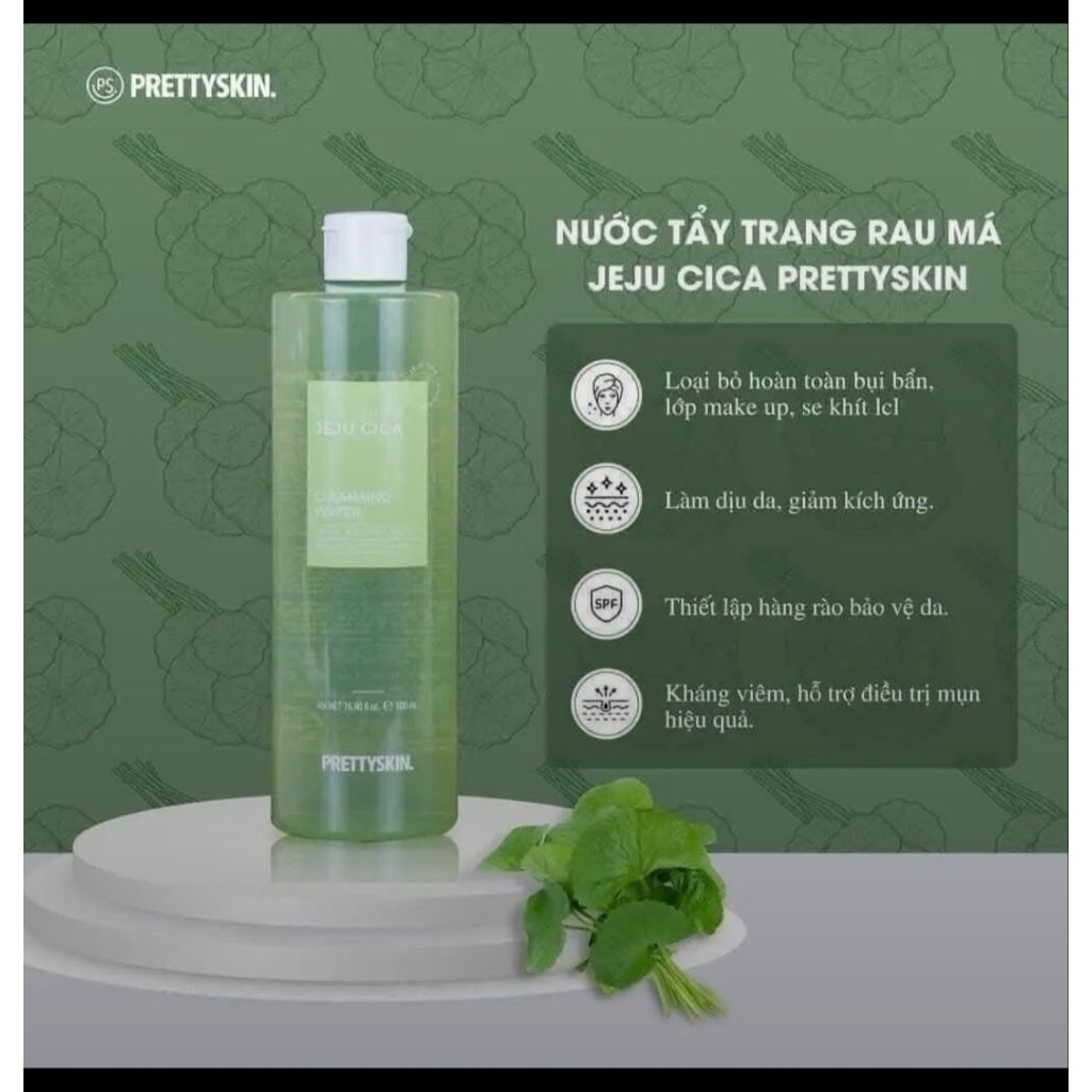 nước tẩy trang riếp cá Jeju Cica