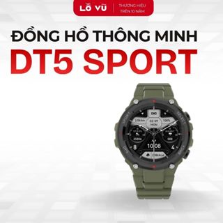 Đồng hồ thông minh DT5 SPORT, Hỗ trợ thông báo tin nhắn cuộc gọi, Nhiều chế độ thể thao, Hỗ trợ sức khoẻ - Levu01, lỗ vũ