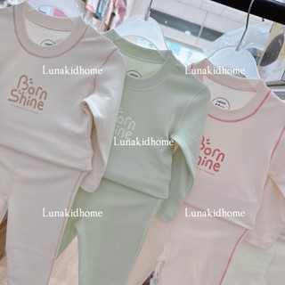 [HONEE]-Bộ nỉ dài tay mềm mịn cho bé (6-9M đến 3-4Y)