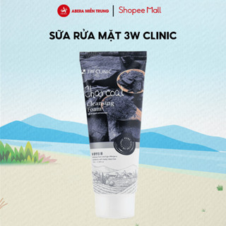 Sữa rửa mặt làm sạch da than hoạt 3W Clinic, sữa rửa mặt Hàn Quốc 100g - Abera Miền Trung