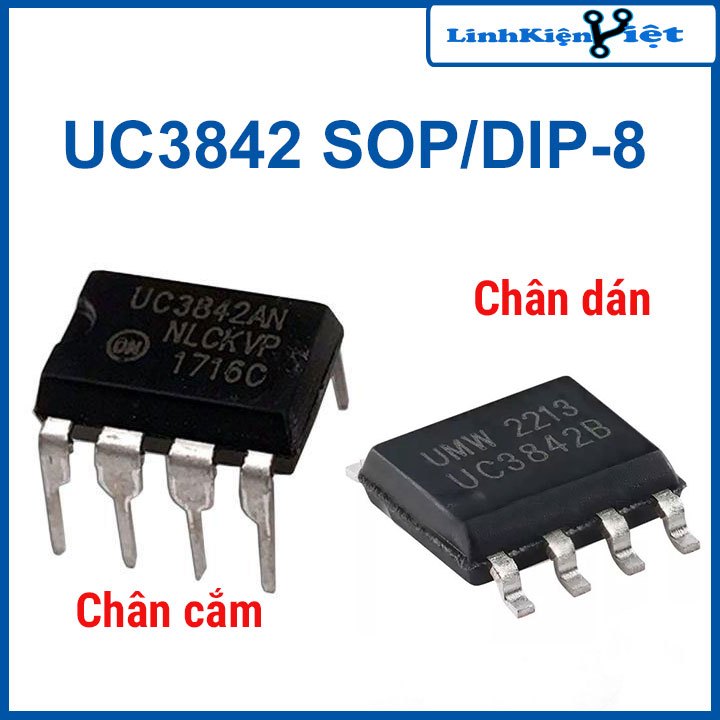 IC UC3842 chân dán SOP-8