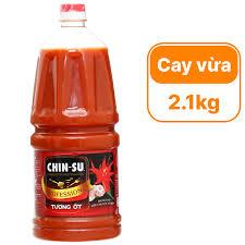  TƯƠNG ỚT CHINSU 2KG LOẠI CHAI CAN LỚN 