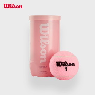 Wilson Intrigue 2 Ball Can Tennis Ball Pink Set 12 Bóng Tennis (6 lon) WR8215801001