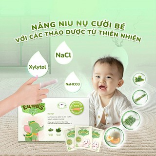 Gạc rơ lưỡi thảo dược Elemis  (Hộp 30 gói)