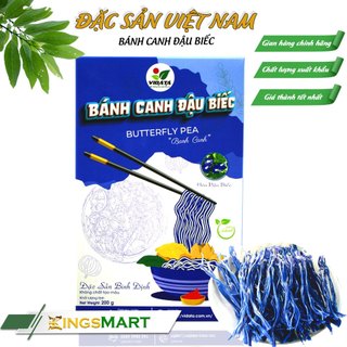 Bánh canh gạo vị hoa đậu biếc - Thương hiệu VIDATA - Đặc sản Tây Sơn Bình Định - Hộp 200g - Kingsmart