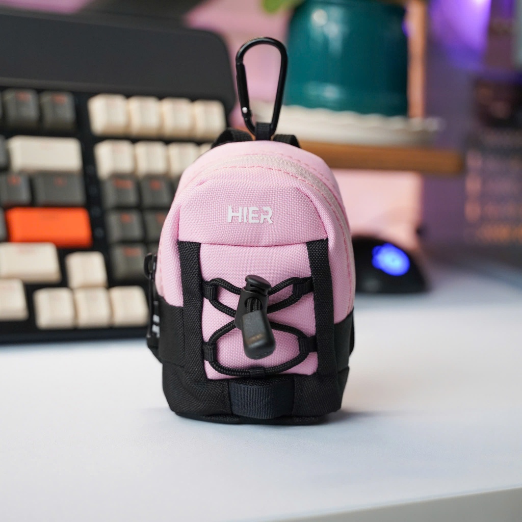 Móc Khóa Hier Cross Keychain  Đựng Tai Nghe Đồ Nhỏ Phụ Kiện Treo Balo Túi Thiết Kế Balo Mini Đa Năng