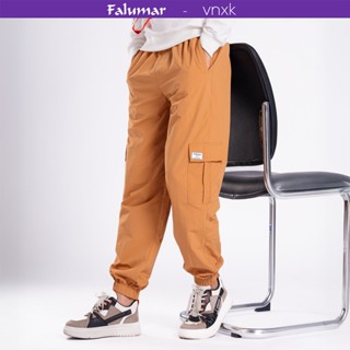 Quần Jogger Nam FALUMAR Vải Gió Cạp Chun Túi Hộp Form Rộng. Quần Dài Phong Cách Hiện Đại