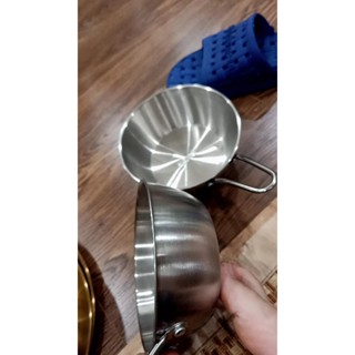 [RẺ NHẤT] Bát Inox Có Tay Cầm DBH Bát Mỳ Hàn Quốc, Bát sốt có tay cầm , chén inox cao cấp, đa năng cho Quán vs GĐ