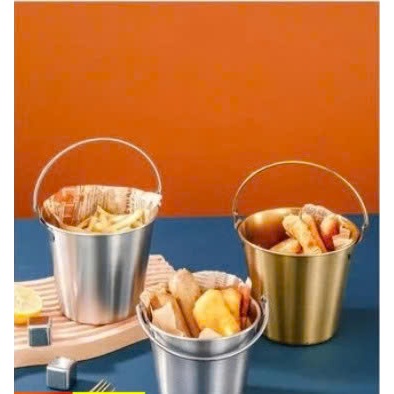 Xô đá Inox 304 Decor | XÔ ĐÁ INOX CÓ QUAI