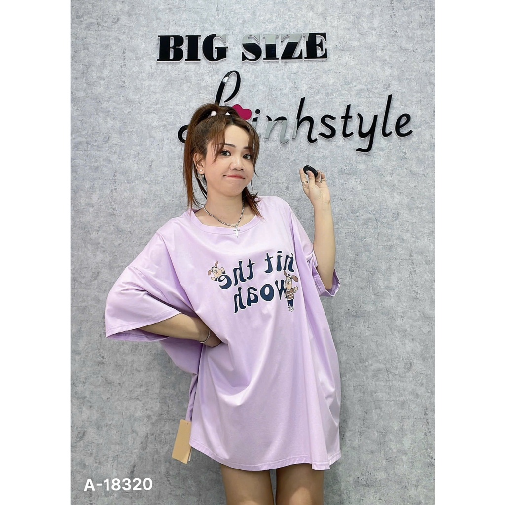 SALE- 90kg đến 120kg. Áo thun BIGSIZE QCCC OVS OverSize chất đẹp hình bé Cún HIT - 18320