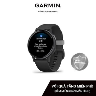  Đồng hồ thông minh Garmin vivoactive 5 Music GPS WiFi  Black Ivory Blue Orchid  - Hàng chính hãng 