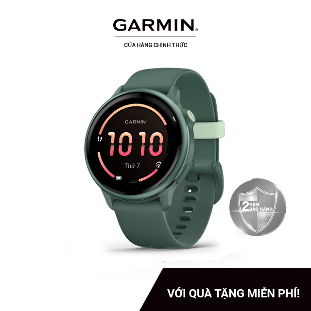 Đồng hồ thông minh Garmin vívoactive 6 (Black/LunarGold/Green/Pink) - Hàng chính hãng