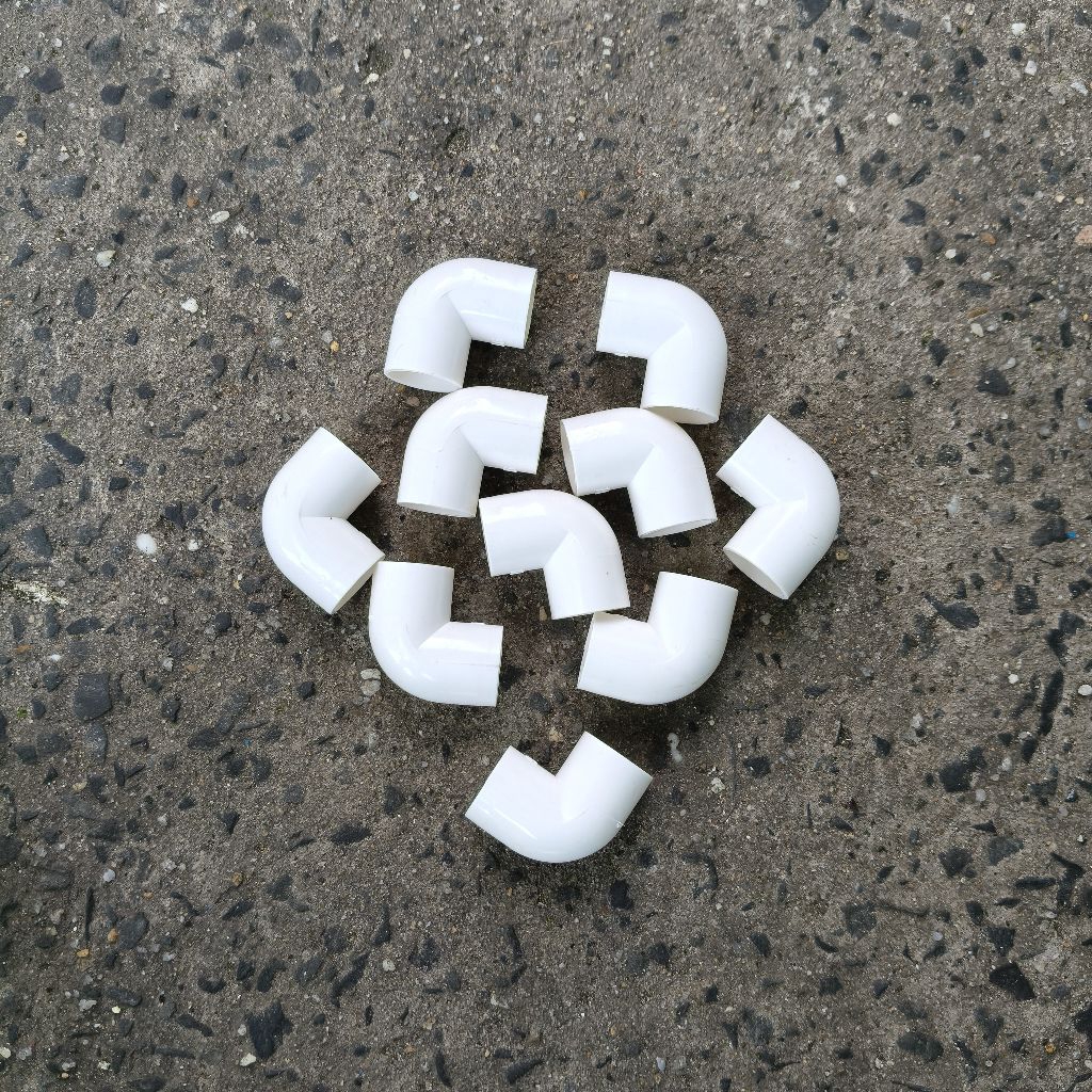 Co nối ống fi 16 , (Combo) 20 , 100 cái co nối ống fi 16