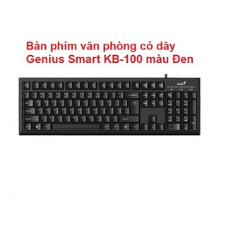 Bàn phím Genius ( KB-117 , KB-100 ) USB (Đen)