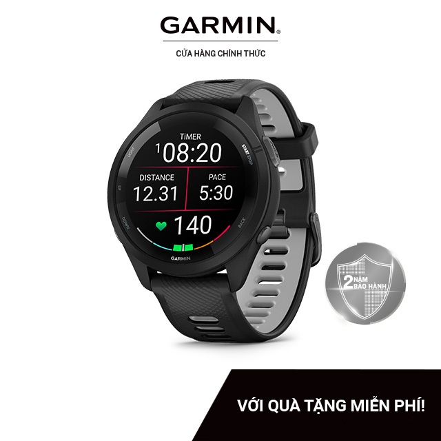 Đồng Hồ Thông Minh Garmin Forerunner 265 Music Wifi GPS (Black/White/Aqua) - Hàng Chính Hãng | BigBuy360 - bigbuy360.vn