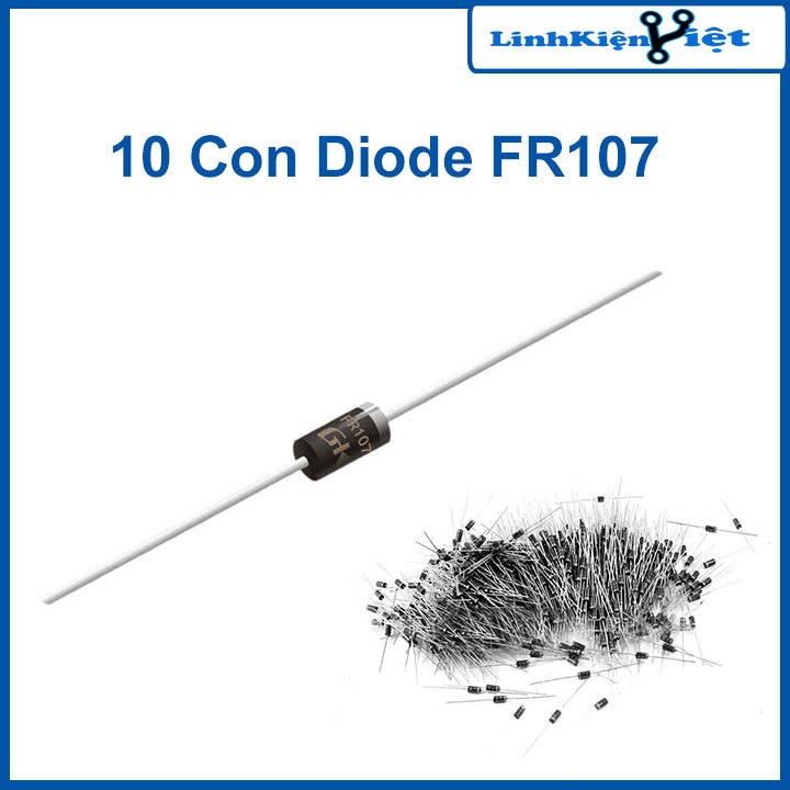 10 Con Diode FR107 1A 1000V (DIP)