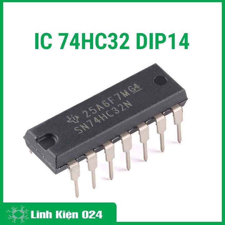 74HC32 2-Input OR DIP14