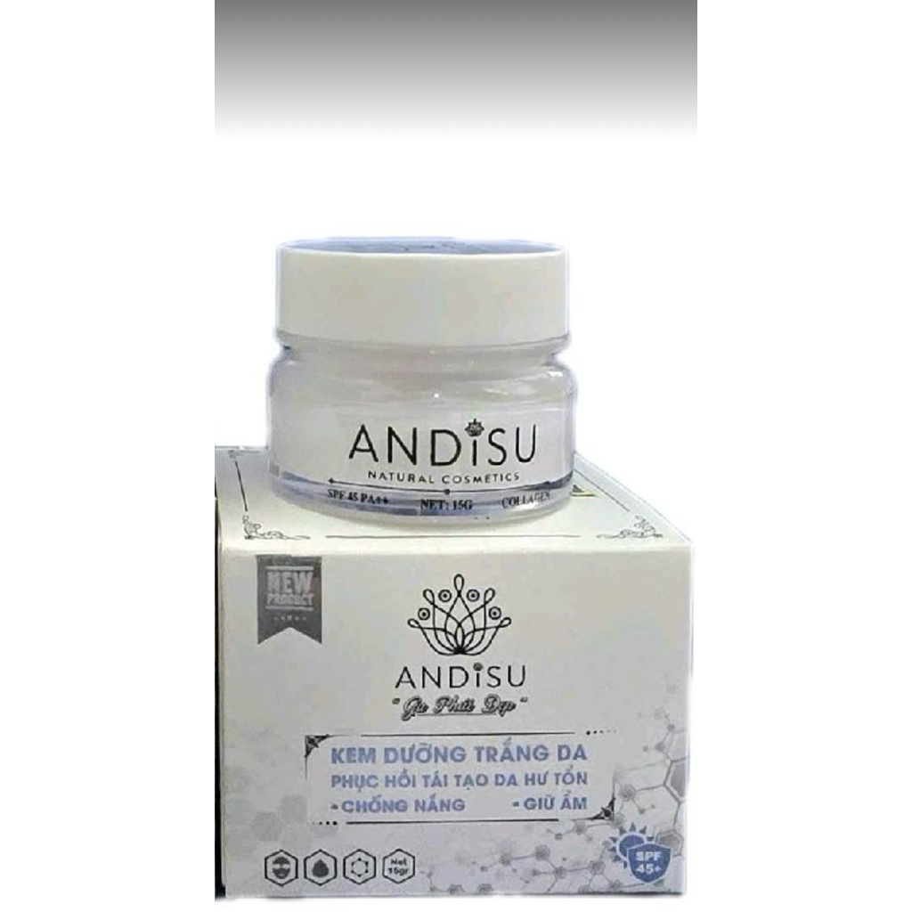 KEM DƯỠNG TRẮNG DA-ANDISU 15G