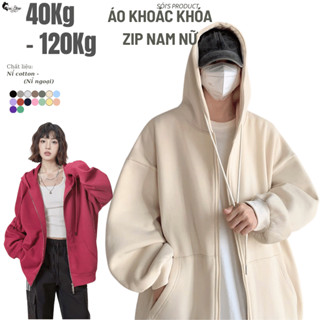 40-115kg Áo Khoác Nam Nữ Bigsize Unisex ULZZANG Nỉ Thu Đông Mũ To - Giữ Ấm - Chống Nắng - MÃ 38 và 42