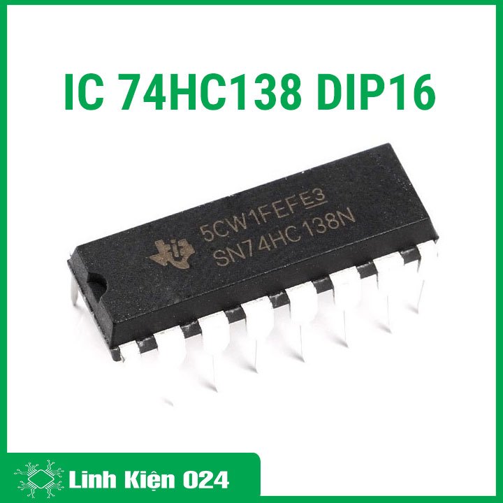 74HC138 3 To 8 Decoder/Demultiplexer DIP16